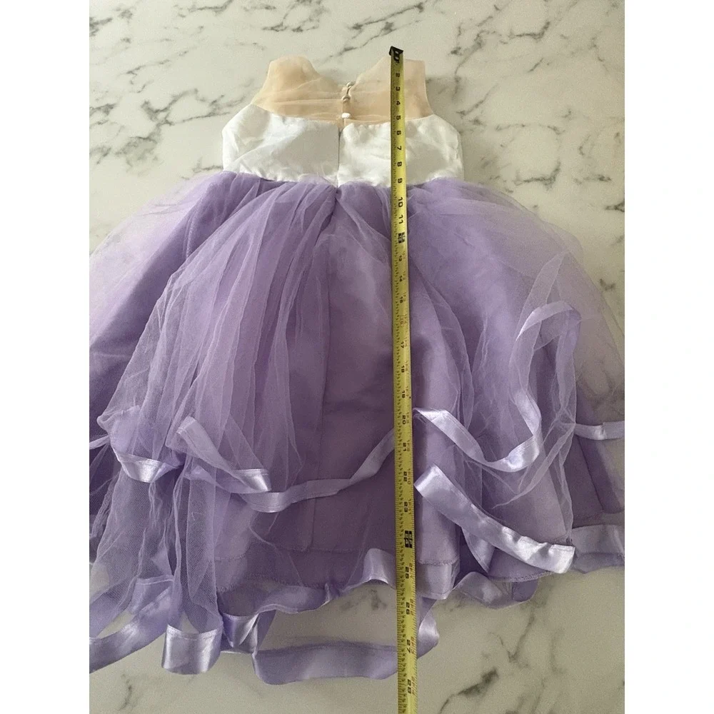 Unicorn Princess Purple Dress Up Costume/ Halloween Kids Size 5-6